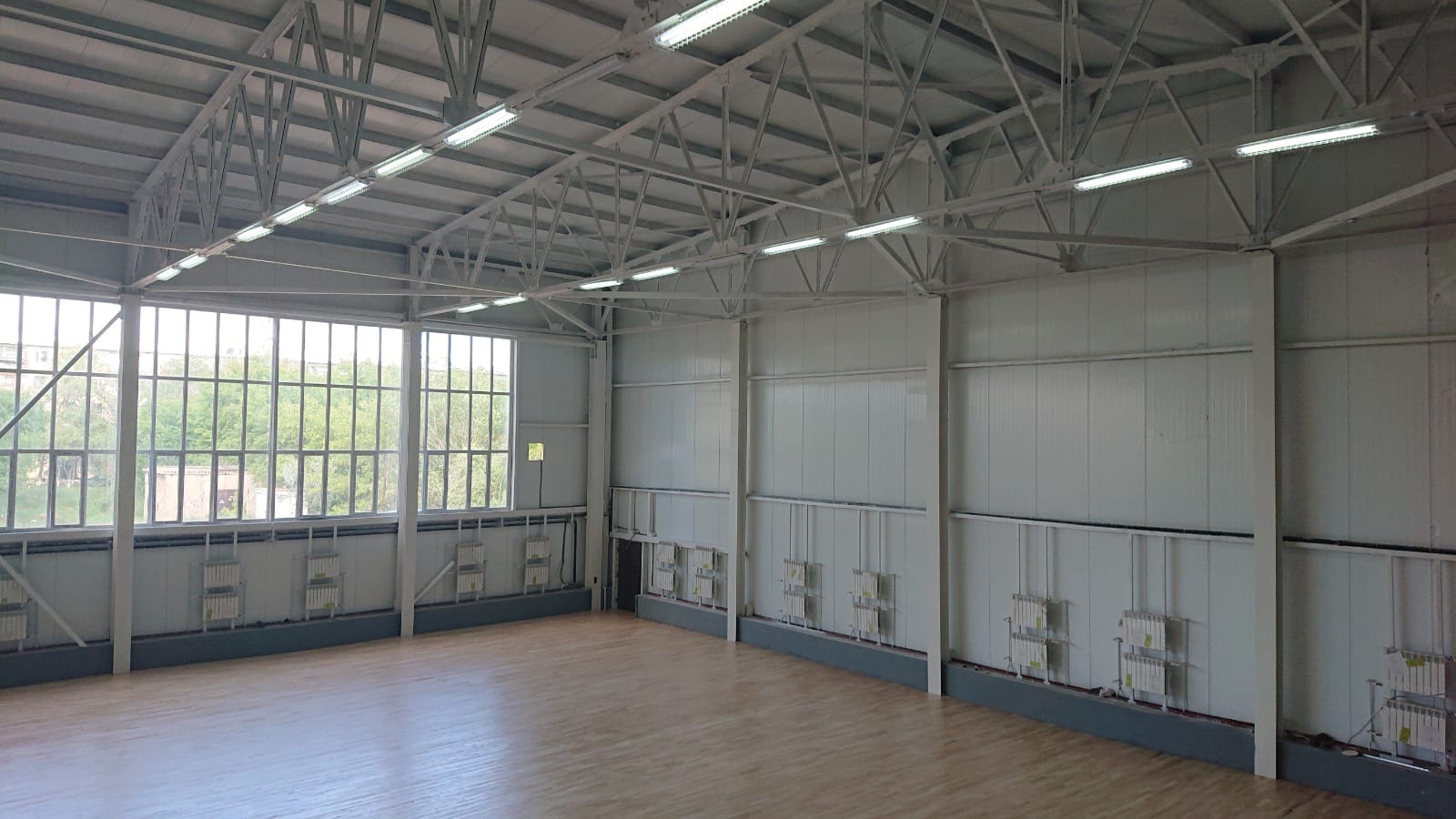 Монтаж сэндвич-панелей — объект 7